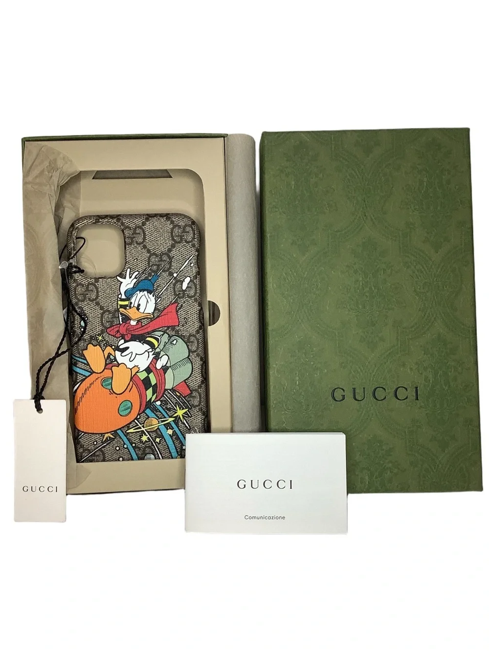 Gucci x Disney Donald Duck iPhone 11 Case New In Box